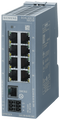 SIEMENS 6GK5208-0BA00-2AB2 SCALANCE XB208, managed Layer 2 switch, 8x RJ45, DEF: PN IO
