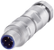 SIEMENS 6GK1901-0DB10-6AA8 IE FC M12 Plug PRO, M12 plug-in connector, 180° cable outlet, D-coded, 8 units