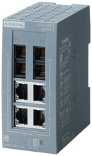 SIEMENS 6GK5004-2BD00-1AB2 SCALANCE XB004-2, unmanaged switch, 4x RJ45, 2x multimode SC