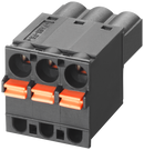 SIEMENS 6GK5980-1CB10-0BA5 Push-in terminal block for SCALANCE XB-000, 3-pin for power supply, 24 V AC/DC