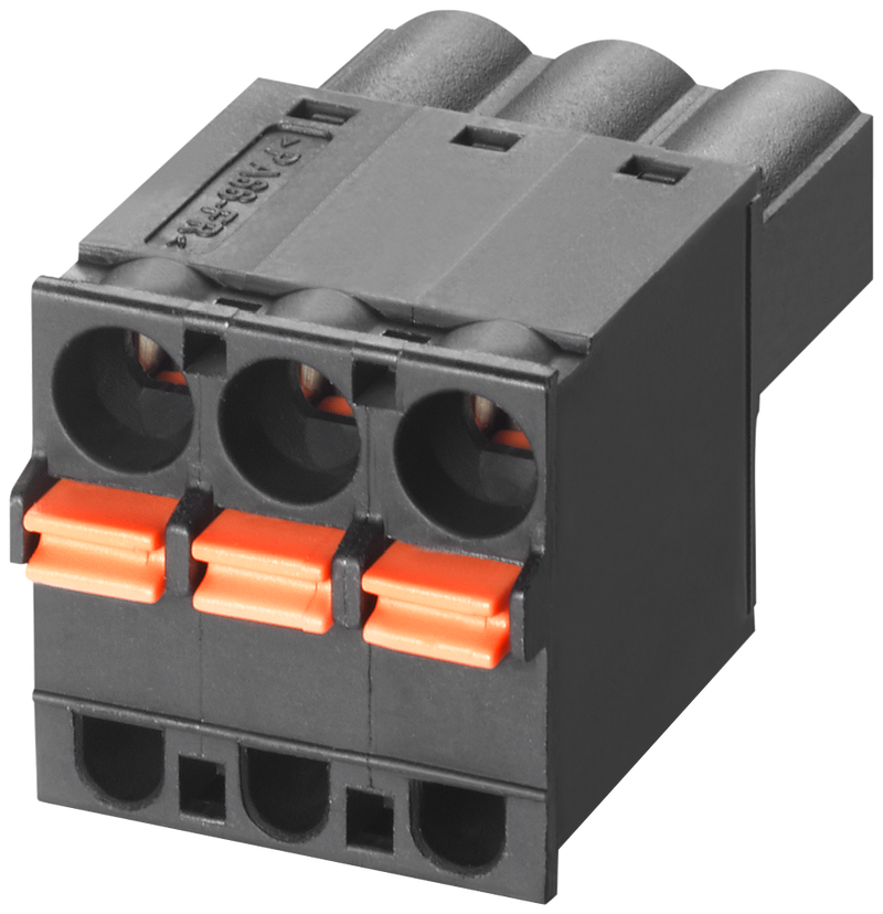 SIEMENS 6GK5980-1CB10-0BA5 Push-in terminal block for SCALANCE XB-000, 3-pin for power supply, 24 V AC/DC
