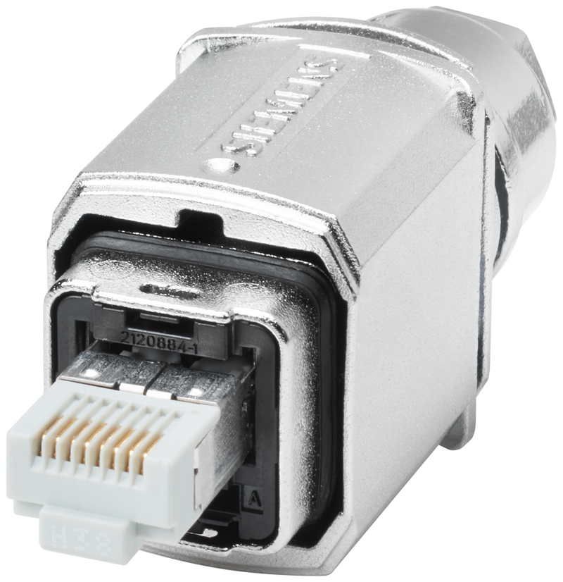 SIEMENS 6GK1901-1BB21-6AA0 IE FastConnect RJ45 Plug PRO; IP65; FastConnect; IE; RJ45 Push-pull connector for on-site Installation on IE FC TP Cable 2x2; and IE FC TP Cable 4x...