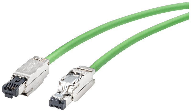 SIEMENS 6XV1871-5BH50 IE connecting cable IE FC RJ45 Plug-180/IE FC RJ45 Plug-180; IE FC Trailing Cable GP Pre-assembled with 2x IE FC RJ45 plug 180; length 5.0 m.
