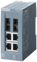SIEMENS 6GK5004-2BF00-1AB2 SCALANCE XB004-2LD, unmanaged switch, 4x RJ45, 2x single-mode SC