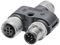 SIEMENS 6GK1907-0DC00-6AA5 M12 Power T-Tap (A-coded), power T-piece for SCALANCE XP-200 switches