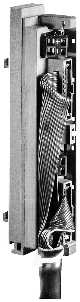 SIEMENS 6ES7921-3AF00-0AA0 Front connector module SIMATIC S7-300, ana. IOs, 2x16-p. cable connect, spring