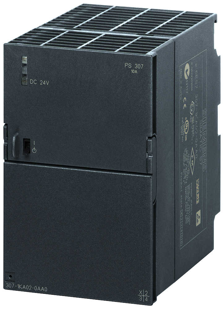 SIEMENS 6ES7307-1KA02-0AA0 Load power supply SIMATIC PS307, single-phase 24 V DC/10 A