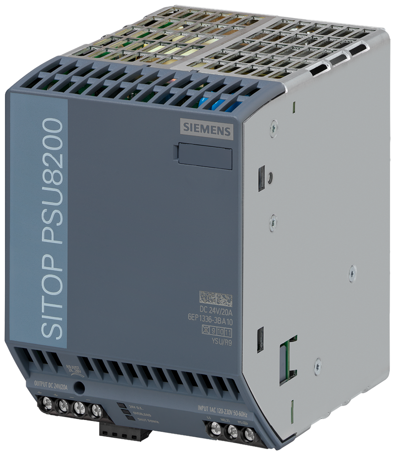 SIEMENS 6EP1336-3BA10 Power supply SITOP PSU8200, single-phase 24 V DC/20 A