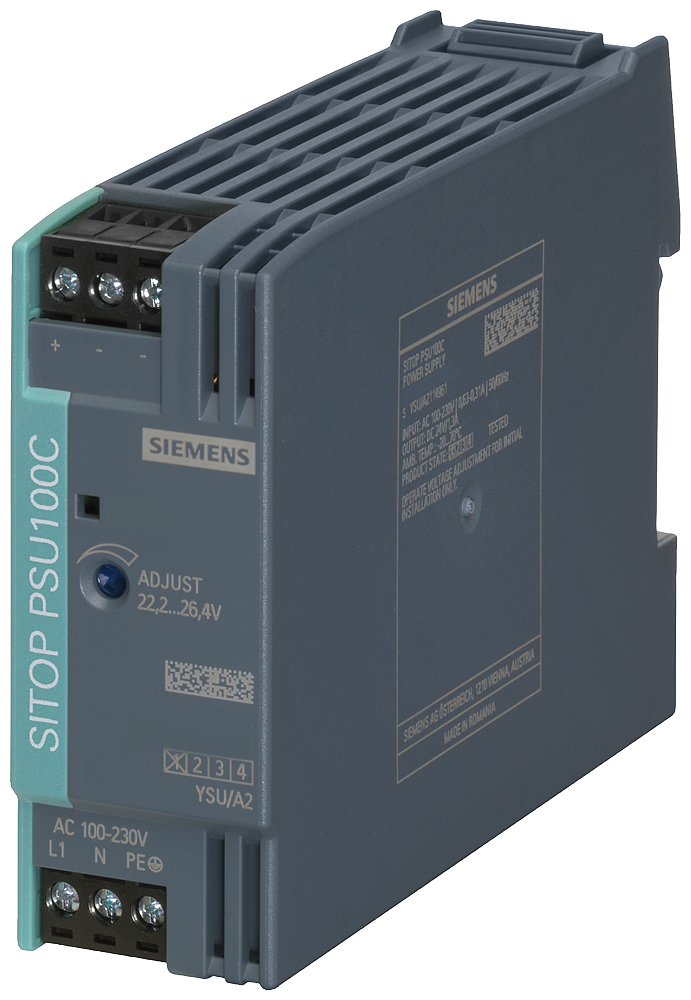 SIEMENS 6EP1321-5BA00 Power supply SITOP PSU100C, single-phase 12 V DC/2 A