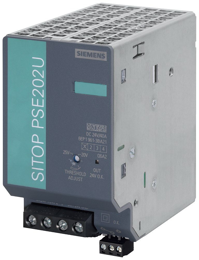 SIEMENS 6AG1961-3BA21-7AX0 Redundancy module SITOP PSE202U, 24 VDC/40 A