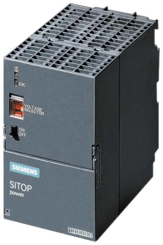 SIEMENS 6ES7307-1EA80-0AA0 SIMATIC S7-300 Outdoor Regulated power supply PS307 input: 120/230 V AC, output: 24 V/5 A DC