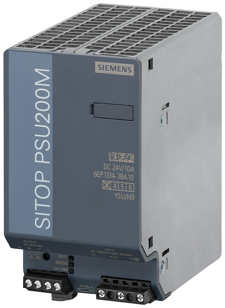 Siemens 6EP1334-3BA10-8AB0 SITOP PSU200M plus 10 A Stabilized power supply input