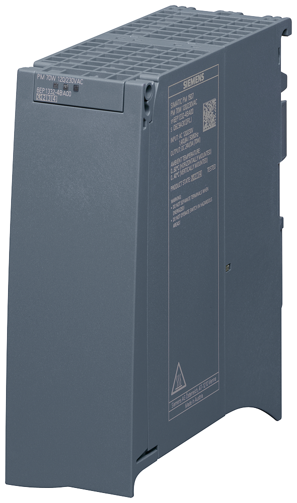 SIEMENS 6EP1332-4BA00 Load power supply SIMATIC PM1507, single-phase 24 V DC/3 A