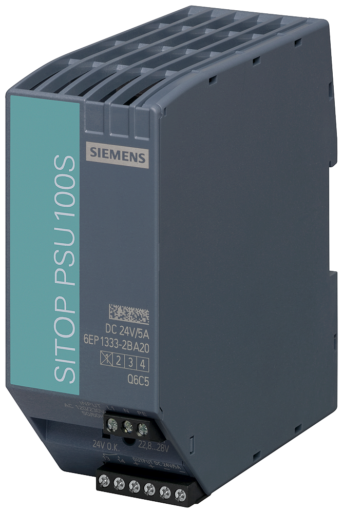 Siemens 6EP1333-2BA20 SITOP PSU100S 24 V/5 A Stabilized power supply input
