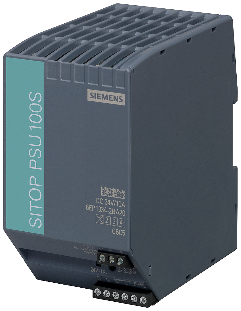 Siemens 6EP1334-2BA20 SITOP PSU100S 24 V/10 A Stabilized power supply input