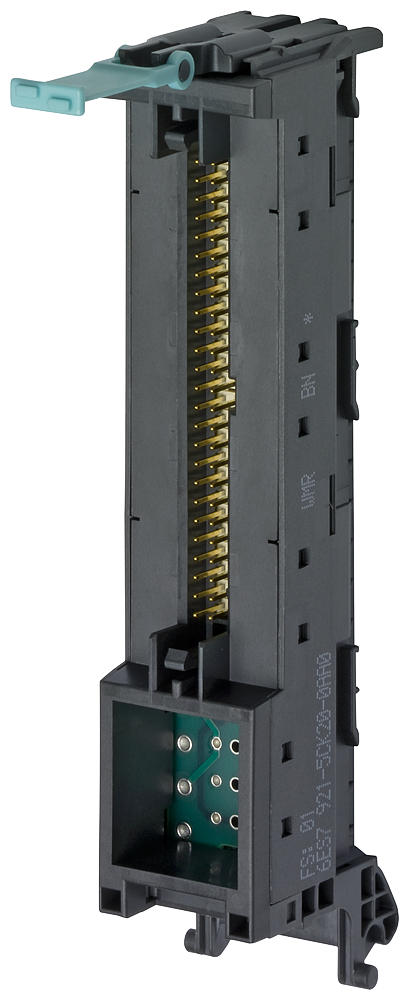 SIEMENS 6ES7921-5CK20-0AA0 Front connector module for SIMATIC S7-1500, ana. IOs, 50-p. cable connect.