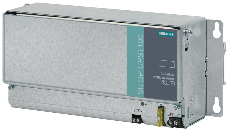 SIEMENS 6EP4132-0GB00-0AY0 Battery module with pure lead battery SITOP UPS1100, 24 V DC/2.5 Ah