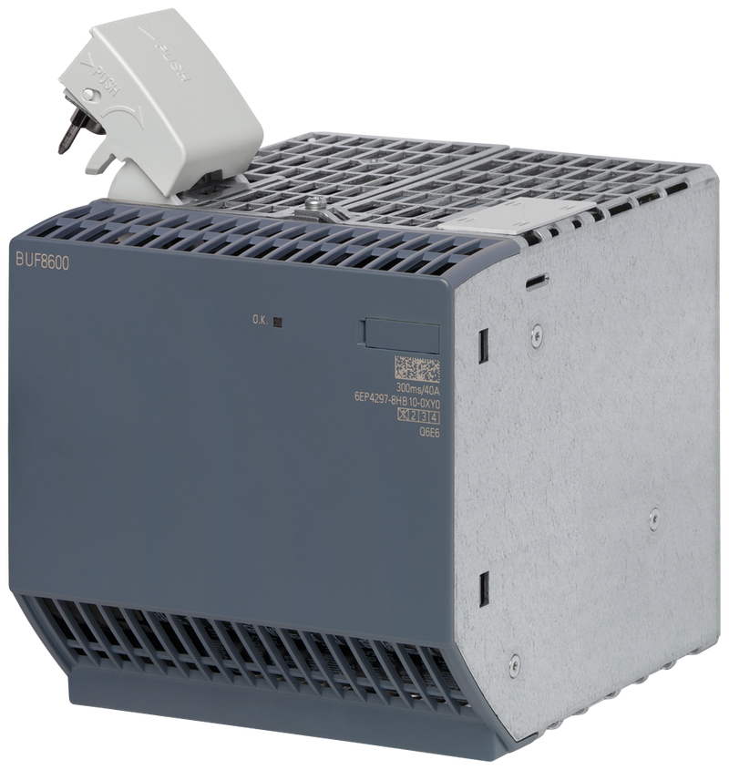 SIEMENS 6EP4297-8HB10-0XY0 Buffer module SITOP BUF8600 for SITOP PSU8600 with buffer capacity 300 ms/40 A