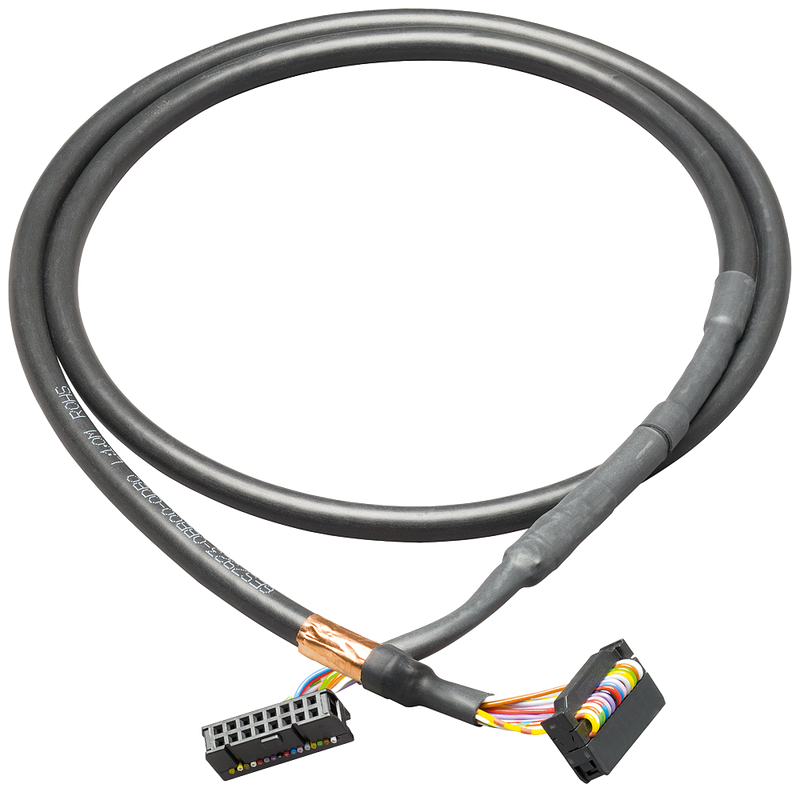 SIEMENS 6ES7923-0BB00-0DB0 Round cable 16-pin assembled, shielded 16-pin, 1 m