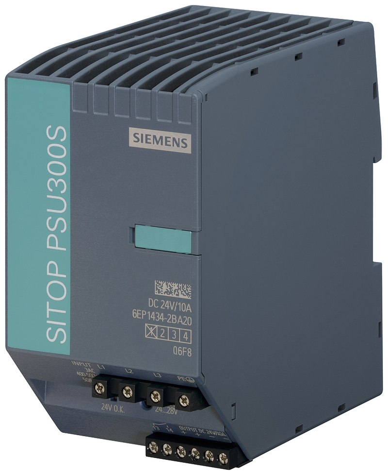 SIEMENS 6EP1434-2BA20 Power supply SITOP PSU300S, 3-phase 24 V DC/10 A