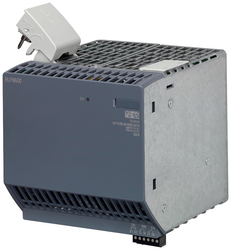 SIEMENS 6EP4295-8HB00-0XY0 Buffer module SITOP BUF8600 for SITOP PSU8600 with buffer capacity 10 s/40 A