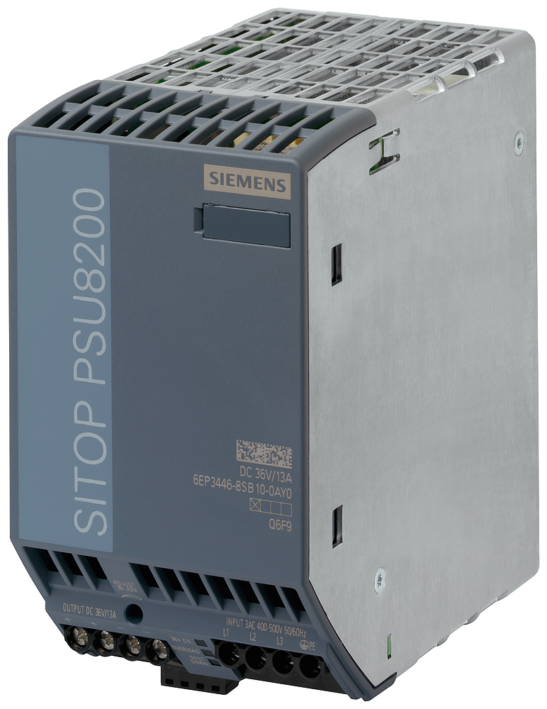 SIEMENS 6EP3446-8SB10-0AY0 Power supply SITOP PSU8200, 3-phase 36 V DC/13 A