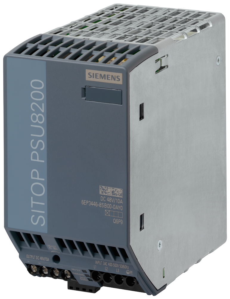 SIEMENS 6EP3446-8SB00-0AY0 Power supply SITOP PSU8200, 3-phase 48 V DC/10 A