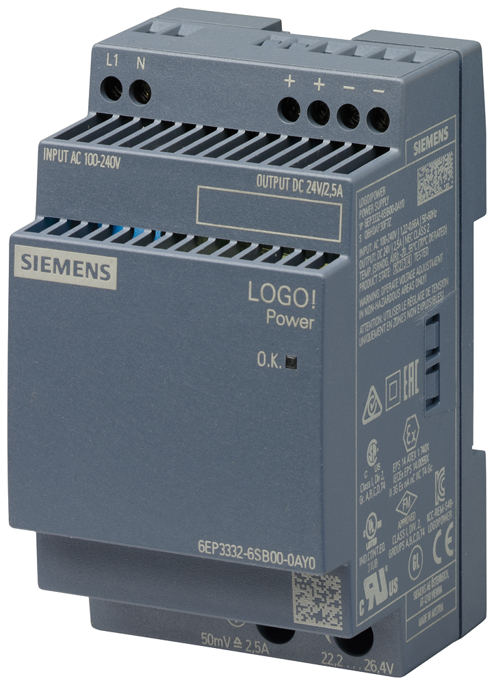 Siemens 6EP3332-6SB00-0AY0 LOGO!POWER