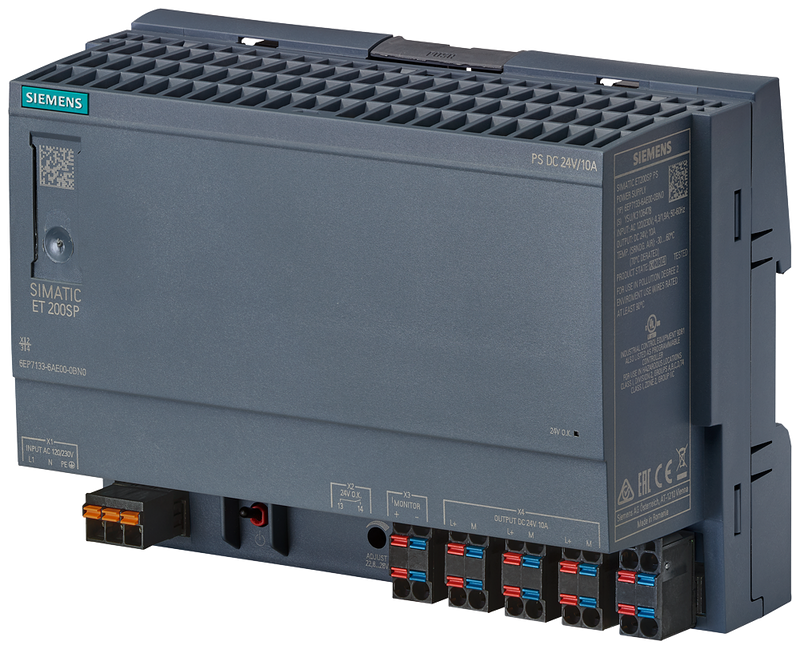 Siemens 6EP7133-6AE00-0BN0 SIMATIC ET 200SP PS 24V/10A