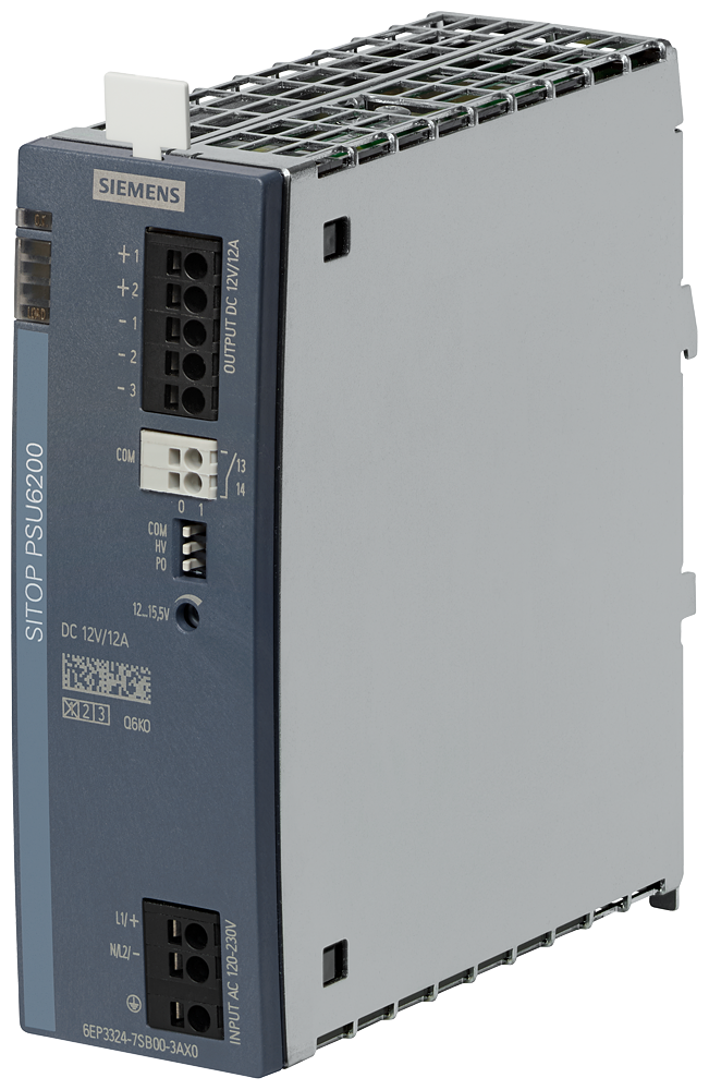SIEMENS 6EP3324-7SB00-3AX0 Power supply SITOP PSU6200, single-phase 12 V DC/12 A