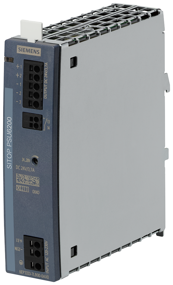 SIEMENS 6EP3333-7LB00-0AX0 Power supply SITOP PSU6200, single-phase 24 V DC/3.7 A