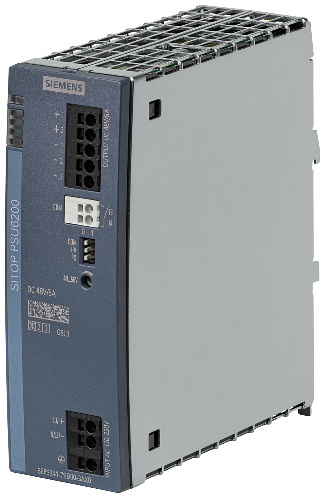 SIEMENS 6EP3344-7SB00-3AX0 Power supply SITOP PSU6200, single-phase 48 V DC/5 A