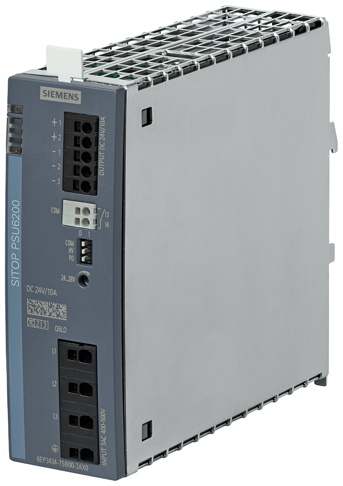 SIEMENS 6EP3434-7SB00-3AX0 Power supply SITOP PSU6200, 3-phase 24 V DC/10 A