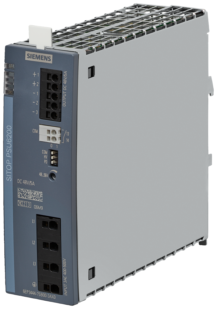 SIEMENS 6EP3444-7SB00-3AX0 Power supply SITOP PSU6200, 3-phase 48 V DC/5 A