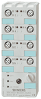 SIEMENS 3RK2400-1FQ03-0AA3 AS-i compact module K60, A/B slave, digital, 4 I/3 O, IP67, 4x1 input, max. 200 mA