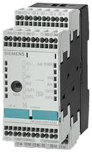 SIEMENS 3RK2400-1FE00-0AA2 AS-i SlimLine module S45, A/B slave, digital, 4I/3Q, IP20, 4x1 inp., 200 mA