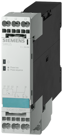 SIEMENS 3UG4512-2BR20 Monitoring relay, analog, phase failure and sequence 3x 160-690 V AC 50 to