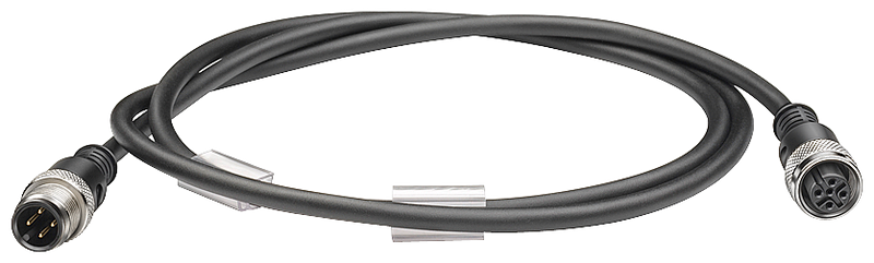 SIEMENS 3RK1902-4PB15-3AA0 Control line, 1.5 m, M12 cable box/plug, 3x 0.34 mm², A-coded, max. 4 A