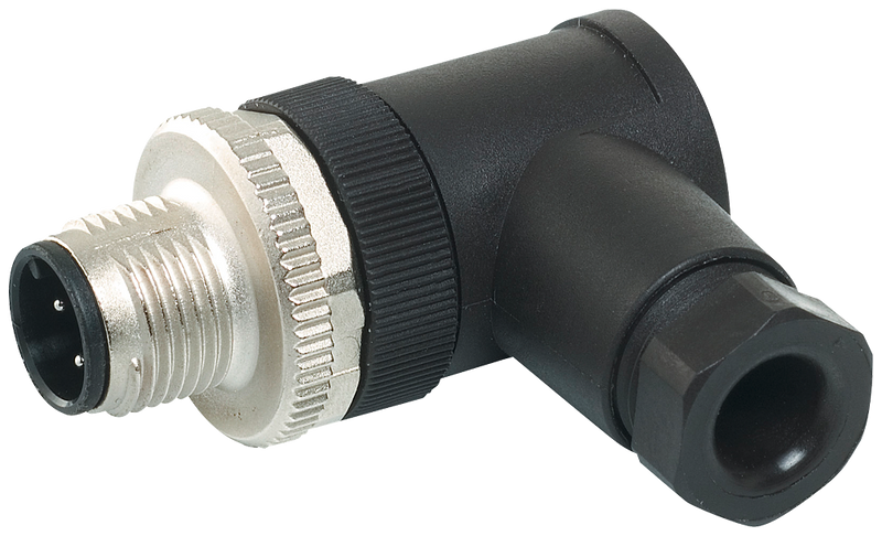 SIEMENS 3RK1902-4DA00-5AA0 M12 plug, angled, 5-pole, screw terminal, max. 0.75 mm2, A-coded, max. 4 A