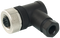 SIEMENS 3RK1902-4CA00-4AA0 M12 socket, angled, 4-pole, screw terminal, max. 0.75 mm2, A-coded, max. 4 A