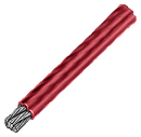 Siemens 3SE7910-3AH Steel rope 4 mm, Length 50 m with red plastic sheath