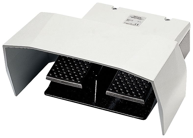 SIEMENS 3SE2932-0AA20 Momentary-contact foot switch, 2-pedal cable entry M25x1.5 IP65, 1 NO + 1 NC/1 NO + 1 NC