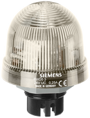 SIEMENS 8WD5320-5BE Integrated signal lamp, repeated flash light, with integrated LED, clear, 24 V AC/DC