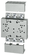 SIEMENS 8US1210-4AG00 Busbar system, busbar center-to-center spacing 60 mm, device adapter, width: 250 mm
