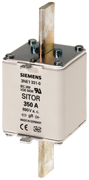 SIEMENS 3NE1334-2 SITOR fuse link, with blade contacts, NH2, In: 500 A, gR, Un AC: 690 V