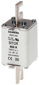 SIEMENS 3NE3227 SITOR fuse link, with slotted blade contacts, NH1, In: 250 A, aR