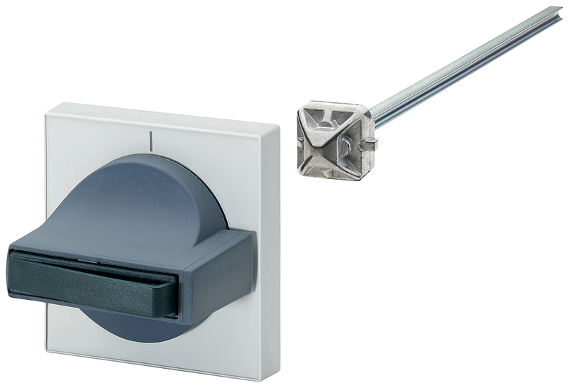 SIEMENS 8UC7111-6BD15 Door operating mechanism 8UC7, handle titanium gray, masking plate light gray for circuit breaker