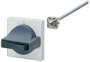 SIEMENS 8UC7162-6BD22 Door operating mechanism 8UC7, handle titanium gray, masking plate light gray for circuit breaker