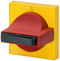 SIEMENS 8UC7120-3BB Handle 8UC7 with masking plate, handle red, masking plate yellow, spare part
