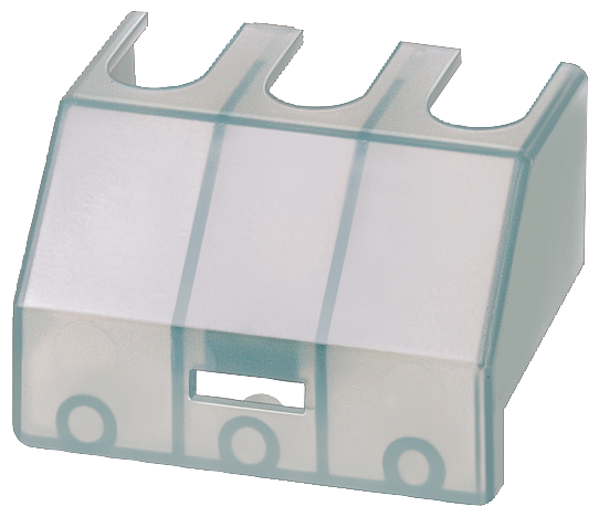 SIEMENS 3LD92510A Terminal cover, 3-pole, accessory for main control switch and EMERGENCY OFF switch 3LD2 for 63 A